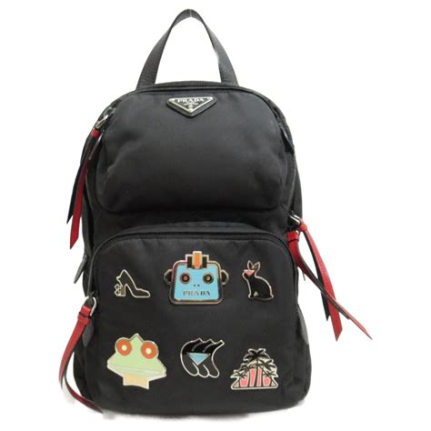 prada robot print backpack|prada robot backpack.